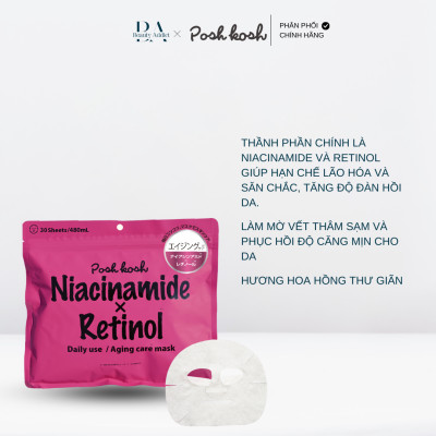 Mặt nạ dùng hằng ngày chống lão hóa 30 miếng - POSH KOSH AG MASK 30Sheets