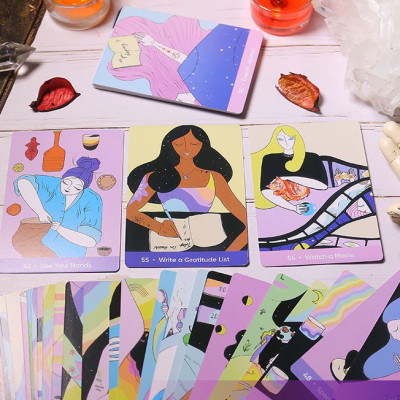 {KÈM QUÀ TẶNG} Bộ bài Tarot Sacred Self Care Oracle Bài Bói