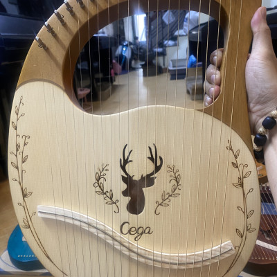 ĐÀN HẠC LYRE HARP CEGA 21 DÂY MÀU GỖ CG05