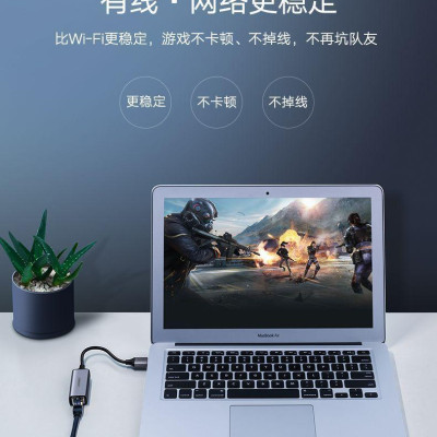 Ugreen UG50921CM209TK 10CM màu xám card mạng USB 2.0 ra RJ45 10/100Mbps - HÀNG CHÍNH HÃNG