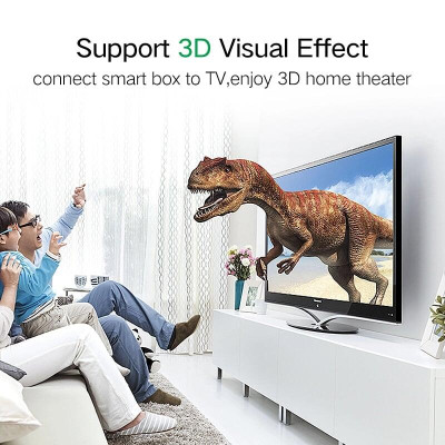Ugreen UG40461HD101TK 1.5M màu Đen Cáp tín hiệu HDMI chuẩn 1.4 hỗ trợ phân giải 4K * 2K 60hz - HÀNG CHÍNH HÃNG