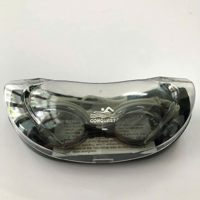 Kính Bơi Người Lớn ConQuest Chống Sương Mù Chống Tia UV - Xám