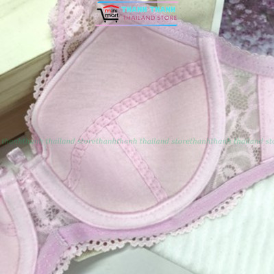 Áo ngực mỏng không có mút, form quả vừa, cup B, ANNY Thái Lan 1912