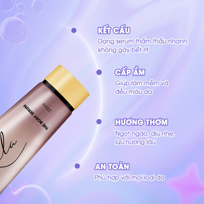 Kem Dưỡng Ẩm Toàn Thân myKella Giúp Làm Sáng Da, Kiểm Soát Dầu Nhờn, Dưỡng Ẩm Hiệu Quả - 230ml