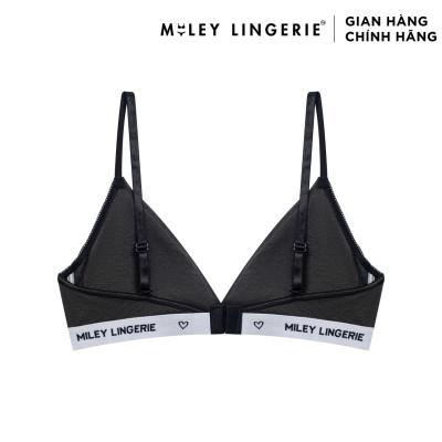 Combo 3 Áo Ngực Cotton Không Gọng Mút Mỏng Lưng Logo Thời Trang BeingMe Miley Lingerie