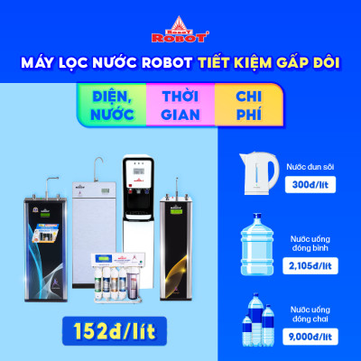 Máy Lọc Nước ROBOT Lux Pro 2410W-UR Chức Năng Lọc Tích Hợp R.O + UF - Hàng Chính Hãng