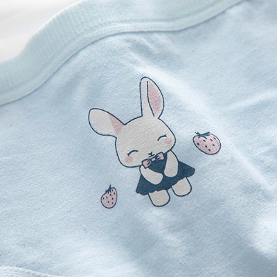 Combo 5 quần lót nữ cotton dễ thương Freesize - Kiểu Thỏ xanh (giao màu ngẫu nhiên)