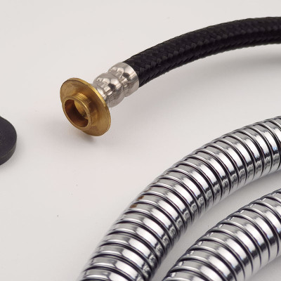 Dây sen, dây xịt vệ sinh Inox chịu áp lực cao 120cm Eurolife EL-DX120