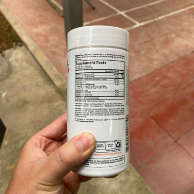 Codeage Liposomal Vitamin C Hộp 180 Viên - Viên uống tăng đề kháng - Nhập Khẩu Chính Ngạch Có Tem Phụ Tiếng Việt, Tem Chống Hàng Giả