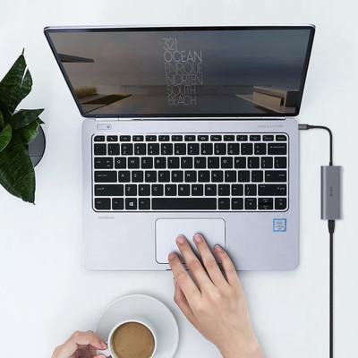  Hub Chia Cổng USB Type C Đa Năng 8 In 1 WiWU Alpha A831HRT Cho Macbook, Laptop, Ipad Tích Hợp 8 Giao Diện - Hàng Chính Hãng