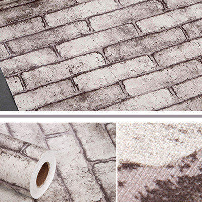 Combo 5m Decal Dán Tường GG Gạch Xám Binbin G51 (45 x 500cm)