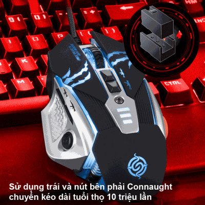 Chuột chuyên game K-SNAKE G0 CHUỘT ĐỈNH CHO DÂN PUBG & FPS