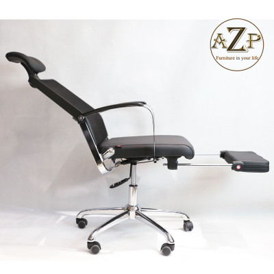 Siêu Phẩm Độc Quyền Ghế Thông Minh Dành cho Sếp, Ghế Giám Đốc, Ghế Văn Phòng AZP FURNITURE Ergonomic AZP-9142-DEN Ngả Nằm kèm Gác Chân Nhóm Cao Cấp 