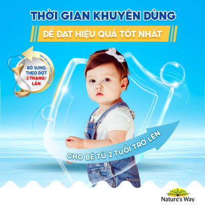 Vitamin tổng hợp cho trẻ biếng ăn, Vitamin D, Canxi Nature