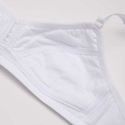 Combo 2 áo lót học sinh không mút phối ren iBasic VA107