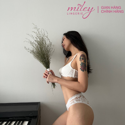 Áo Ngực Nữ Không Gọng Full Ren Miley Lingerie