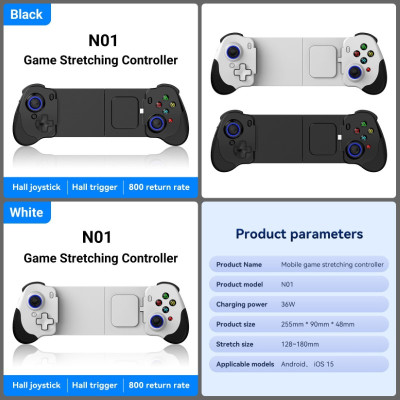 Gamepad Tay Game N01 gắn trực tiếp điện thoại ,  siêu nhạy , không độ trễ , sạc được cho điện thoại hàng nhập khẩu