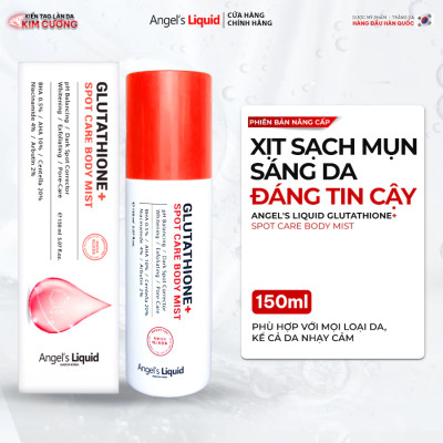 [PHIÊN BẢN NÂNG CẤP] Xịt Giảm Mụn Lưng Sáng Da Cơ Thể Angel