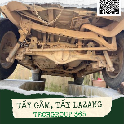 Dung dịch tẩy gầm, Lazang xe ôtô Techgroup 365