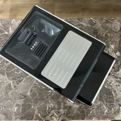 Máy Pha Cà Phê Tự Động RAF R.118 Thương Hiệu Pháp Màn Hình Cảm Ứng 8.6 Inch, Công Suất 1350W, 1 Giờ 20 Ly - HÀNG NHẬP KHẨU, BẢO HÀNH 1 NĂM