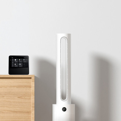 Quạt Không Cánh Lọc Không Khí Xiaomi Mijia 2 In 1 Xoay 150 Độ Khử Khuẩn UV Kết Nối App - Hàng Nhập Khẩu