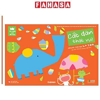 Sách - Tủ Sách Vui Để Học - Cắt Dán Thật Vui!