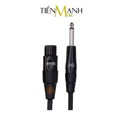 Dây Cáp Micro Hosa Hát Karaoke Pro Rean by Neutrik XLR Canon Cái sang 6ly TS Mono Dài 3m, 7.5m HMIC-010HZ, HMIC-025HZ Cable XLR3F to 1/4 in Hàng Chính Hãng