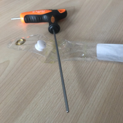 Combo Lục giác có tay cầm chữ T 2mm và 2.5mm Asaki