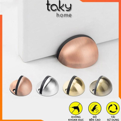 Chặn Cửa Gắn Sàn, Chặn Cửa Bán Nguyệt Nhiều Màu, Chặn Cửa Chống Va Đập, An Toàn, Siêu Bền. 