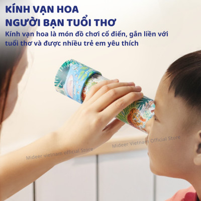 Kính vạn hoa Mideer Colorful Kaleidoscope, Đồ chơi sáng tạo cho bé
