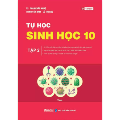 Sách - Tự Học Sinh Học 10 - Tập 1 + 2 (Moon)