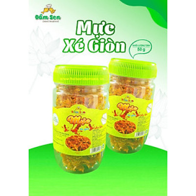 Đặc Sản Bình Thuận  -  Mực Xé Giòn Đầm Sen - 1Kg