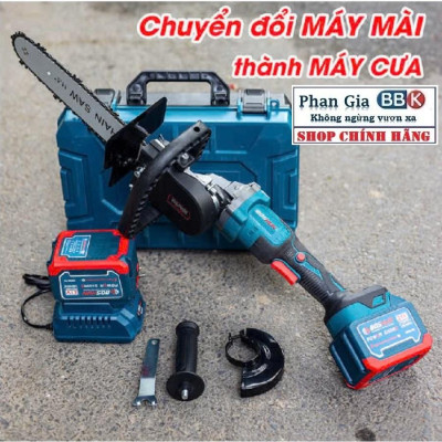 [LOẠI 1] Máy mài pin Boshun 21V - Bộ 2 pin 15CELL ABS, Động cơ không Chổi Than 100% Lõi Đồng, Bảo hành 1 năm