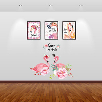 Decal dán tường Combo Save the date AmyShop ( 150 x 150 cm )