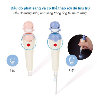 RÁY TAI CÓ ĐÈN CHO BÉ KUKU KU3036