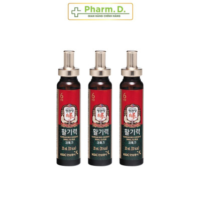 Nước Hồng Sâm Hàn Quốc Hỗ Trợ Sức Khỏe KGC Vital Tonic (Hwal Gi Ruk) (20ml x 10)