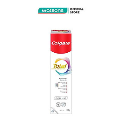 Kem Đánh Răng Colgate Total Clean Mint Bạc Hà Sạch Sâu Bảo Vệ Răng Miệng 150g