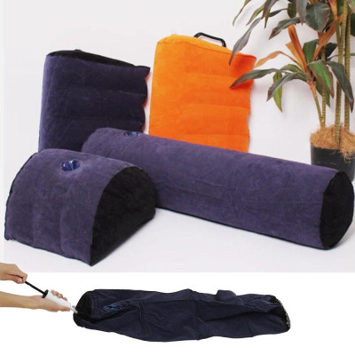 Ghế bơm hơi tình yêu Có Tay Vịn - Tặng Kèm Bơm Tay và quà tặng bơm tay đơn giản tháo ráp da bền đàn hồi không thủng