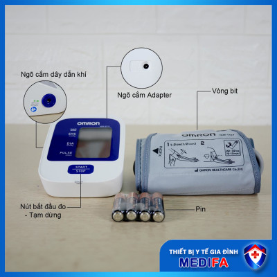 Máy Đo Huyết Áp Bắp Tay Omron Hem-8712-Thương Hiệu Omron Nhật Bản