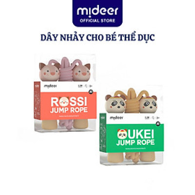 Dây nhảy cho bé thể dục Mideer Jump Rope đồ chơi vận động 6 7 8 9 10 tuổi