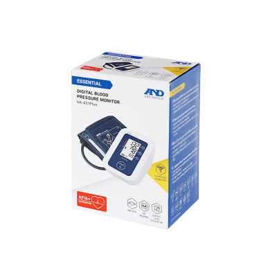 Máy đo huyết áp bắp tay tự động AND UA-651 Plus Cảnh báo huyết áp cao, nhịp tim không đều