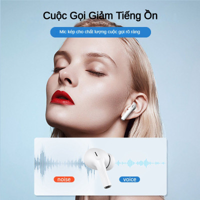 Tai Nghe Bluetooth Nhét Tai Không Dây FIRO Fi5 Pro2 - Pin Dock Sạc 300mAh - Bluetooth 5.3 - Tai Nghe FIRO Fi5 Pro2 Điều Khiển Cảm Ứng Thông Minh - Công Nghệ Kháng Nước IPX5 - Tai Nghe Không Dây FIRO Fi5 Pro2 - Phù Hợp Với Tất Cả Dòng Máy - Hàng Chính Hãng