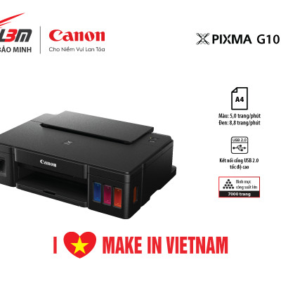 Máy in phun canon G1010- Hàng chính hãng