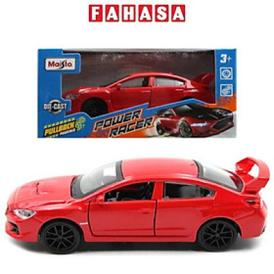 Mô Hình Xe Hơi Trớn Subaru WRX STI - Maisto 19040/MT21001