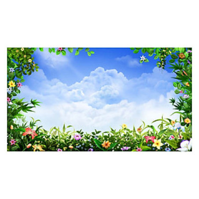 Tranh Dán Tường Bầu Trời 3D CL039