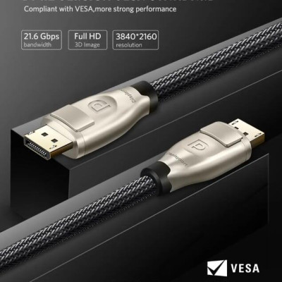 Ugreen UG30121DP107TK 3M Màu Đen Cáp 2 Đầu Displayport V1.2 cao cấp hỗ trợ 4K*2K 60GHz - HÀNG CHÍNH HÃNG