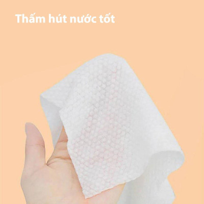 Khăn giấy nén rửa mặt dạng viên kẹo hàn quốc, khăn nén ướt dạng viên