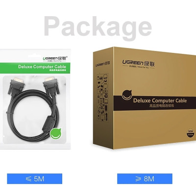 Cáp Vga Dài 1M Ugreen 11673 - Hàng Chính Hãng