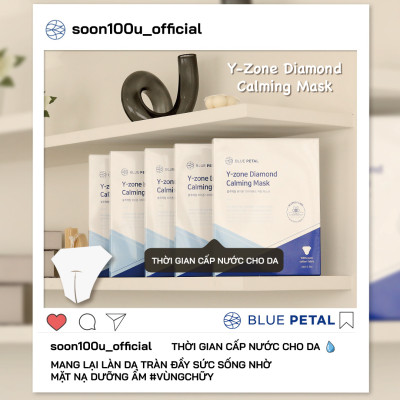 Mặt Nạ Dưỡng Trắng, Trẻ Hóa, Cấp Ẩm & Cân Bằng Da Vùng Chữ Y Sau Tẩy Lông, Sau Sinh, Sau Kỳ Kinh Nguyệt,...