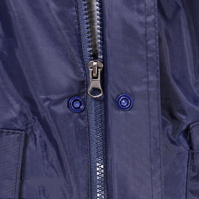 Áo Mưa Bộ  Sản Xuất Từ Vải Dù Mềm Mịn, Gọn Nhẹ, Cao Cấp, Siêu Bền Chống Thấm Màu Xanh Đen (Bao Gồm 1 nón , 1 áo, 1 quần dài, 1 túi đựng)